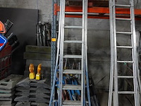 3-delige alu ladder solide - afbeelding 1 van  3