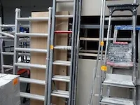 3-delige alu ladder - afbeelding 1 van  2