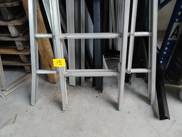 3-delige alu ladder - afbeelding 2 van  4