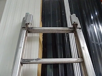 3-delige alu ladder - afbeelding 3 van  4