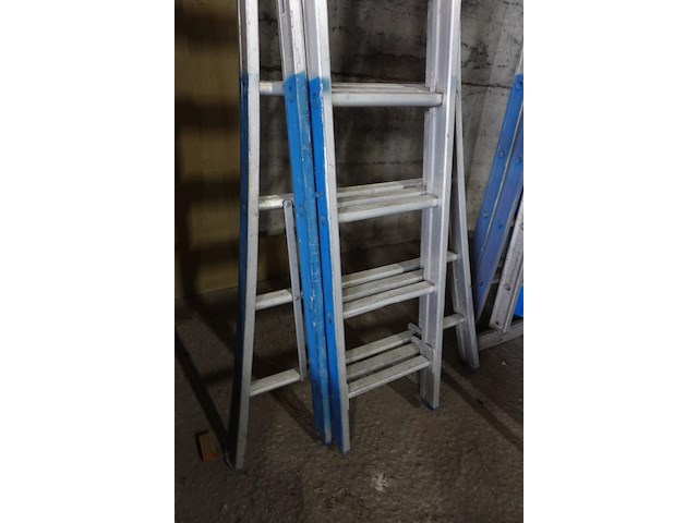 3-delige alu ladder - afbeelding 2 van  3