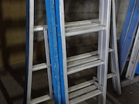 3-delige alu ladder - afbeelding 2 van  3