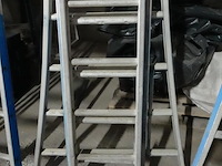 3-delige alu ladder - afbeelding 2 van  3
