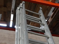 3-delige alu ladder - afbeelding 3 van  3