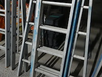 3-delige alu ladder - afbeelding 2 van  3