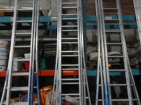 3-delige alu ladder - afbeelding 1 van  3