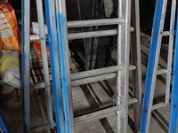 3-delige alu ladder - afbeelding 2 van  3