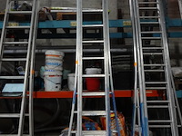 3-delige alu ladder - afbeelding 1 van  3