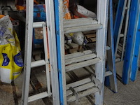 3-delige alu ladder - afbeelding 2 van  3