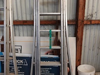 3-delige alu ladder - afbeelding 1 van  3