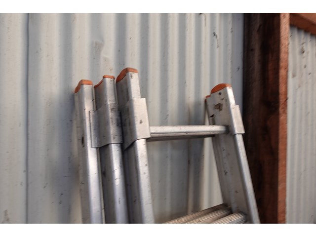 3-delige alu ladder - afbeelding 3 van  3