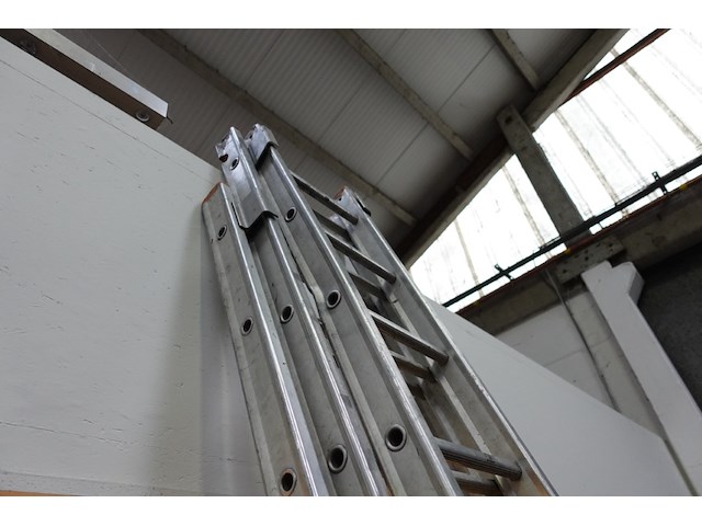 3-delige alu ladder - afbeelding 2 van  3