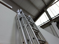 3-delige alu ladder - afbeelding 2 van  3