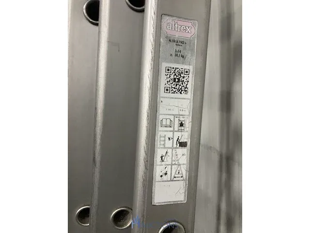 3-delige alu schuifladder altrex - afbeelding 3 van  3