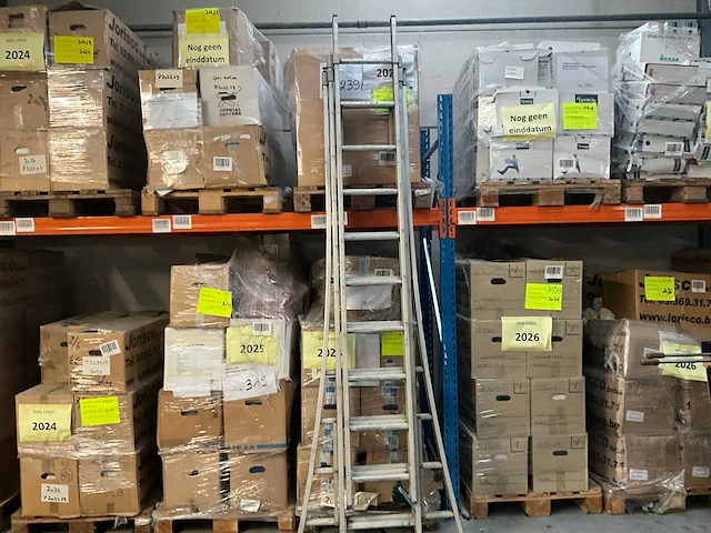 3-delige alu schuifladder nn - afbeelding 1 van  6