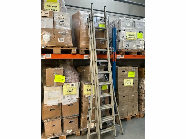 3-delige alu schuifladder nn - afbeelding 2 van  6