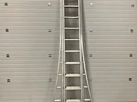 3-delige alu trapladder - afbeelding 1 van  2