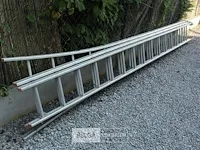 3-delige aluminium ladder - afbeelding 1 van  5