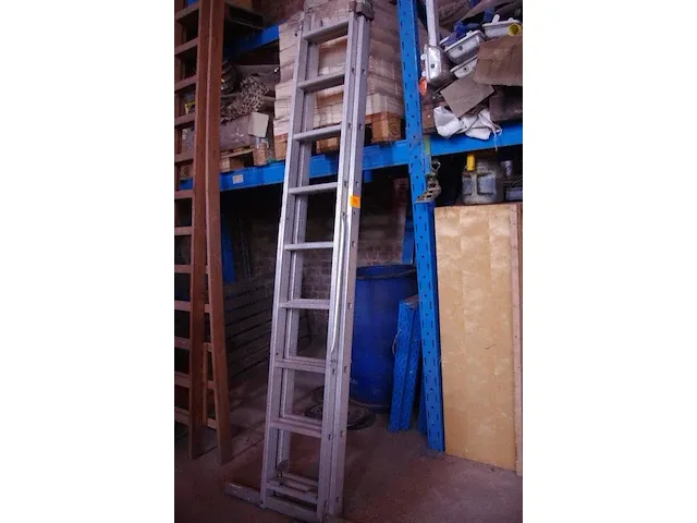 3-delige aluminium ladder - afbeelding 1 van  1