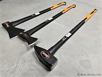 3 delige bijlen en mokerset - afbeelding 1 van  4