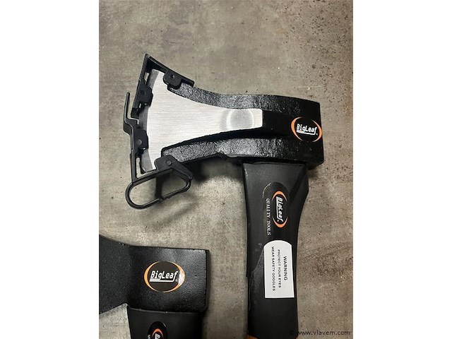 3 delige bijlen set, 500, 600 en 1000 gram - afbeelding 2 van  5