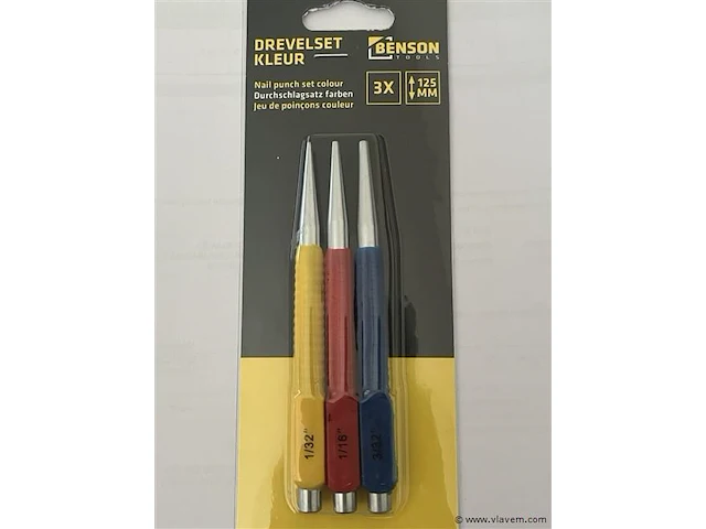 3 delige drevel set - afbeelding 1 van  2