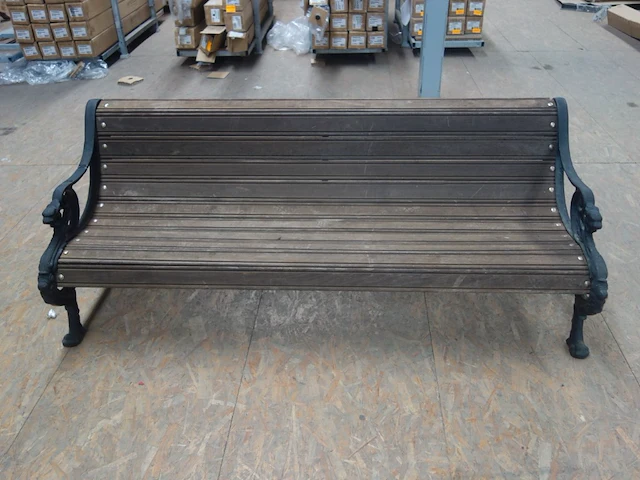 3-delige houten tuinbank set - afbeelding 4 van  6