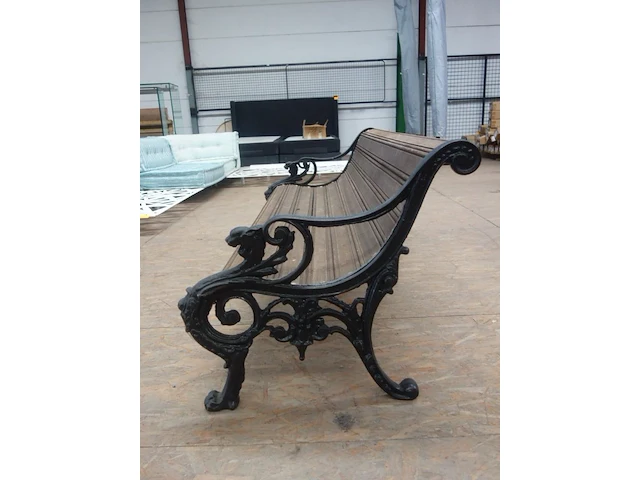 3-delige houten tuinbank set - afbeelding 5 van  6