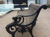 3-delige houten tuinbank set - afbeelding 5 van  6