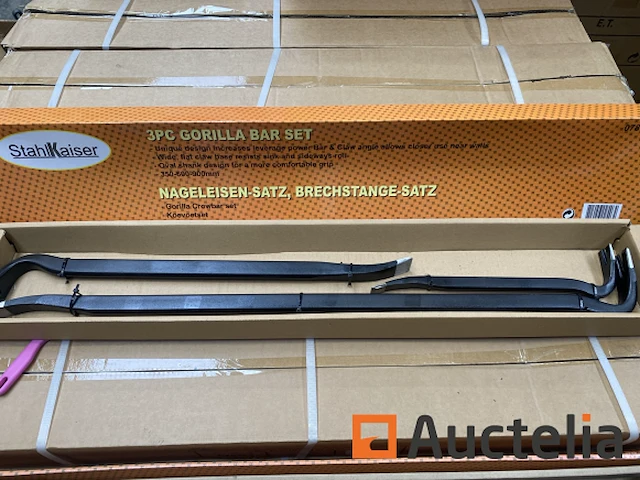 3 delige koevoet set 350, 600 en 900 mm - afbeelding 2 van  4