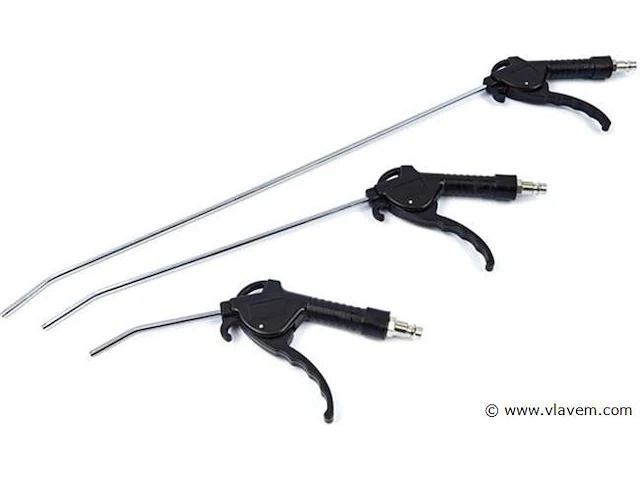 3-delige luchtpistool set - afbeelding 1 van  3