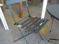 3-delige metalen bistro-set - afbeelding 4 van  4