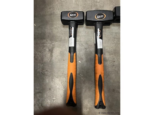 3 delige moker set 1, 1,5 en 2 kg - afbeelding 2 van  5