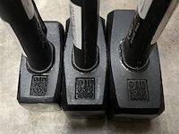 3 delige moker set 1, 1,5 en 2 kg - afbeelding 4 van  5