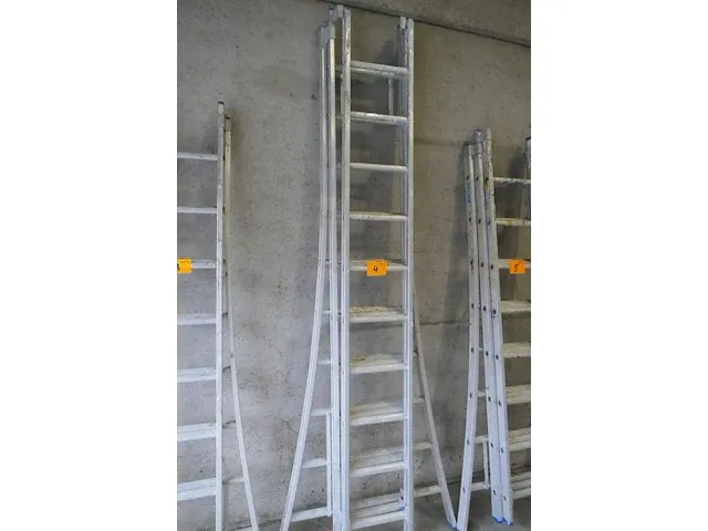 3-delige opsteekladder solide - afbeelding 1 van  4