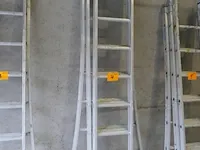 3-delige opsteekladder solide
