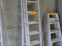 3-delige opsteekladder solide
