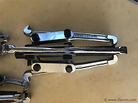 3 delige poelietrekker set 80, 100 en 150 mm - afbeelding 4 van  4