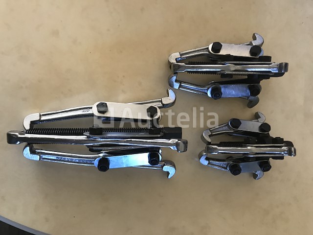 3 delige poelietrekkerset 80, 100 en 150mm - afbeelding 4 van  4