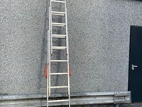 3-delige reformladder 3x7 tüv-aluminium - afbeelding 1 van  3