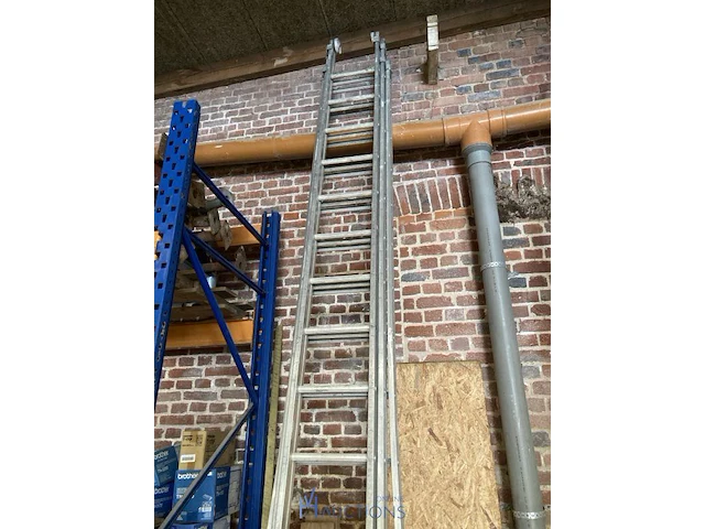 3-delige schuifladder - afbeelding 3 van  3