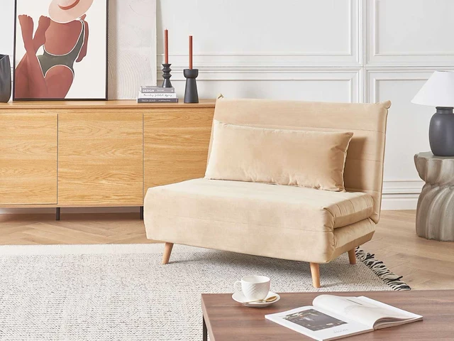 3-deurs dressoir met licht houteffect - afbeelding 3 van  8