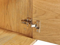 3-deurs dressoir met licht houteffect - afbeelding 7 van  8