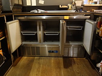 3-deurs inox koelkast topcold - afbeelding 2 van  4