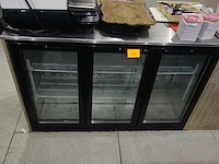 3-deurs koelkast cold equip - afbeelding 1 van  3