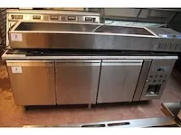 3-deurs koelwerbank combisteel