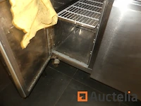 3-deurs rvs koelkast + geïntegreerde koelunit polar refrigeration - afbeelding 4 van  9