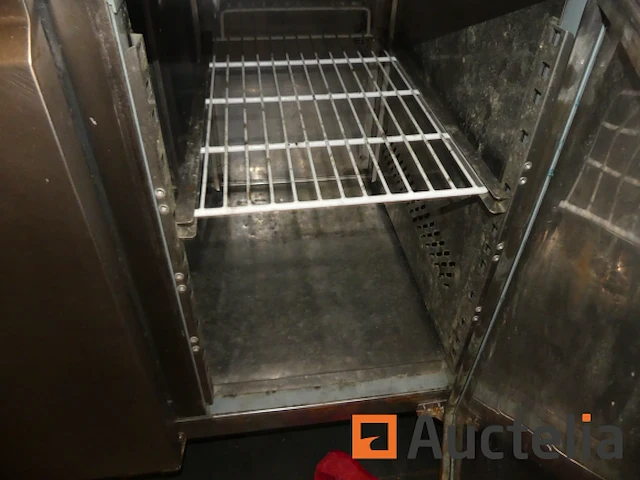 3-deurs rvs koelkast + geïntegreerde koelunit polar refrigeration - afbeelding 6 van  9