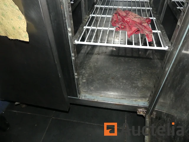 3-deurs rvs koelkast + geïntegreerde koelunit polar refrigeration - afbeelding 7 van  9