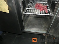3-deurs rvs koelkast + geïntegreerde koelunit polar refrigeration - afbeelding 7 van  9